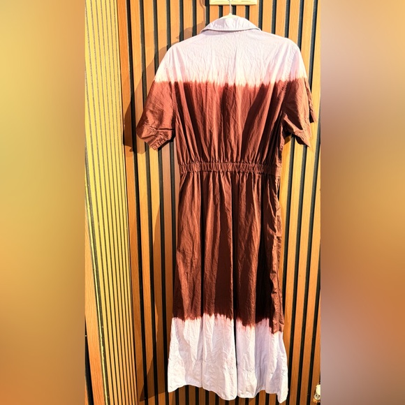 A.L.C. DEMI DIP DYE SHIRT DRESS‎ Sz 10 - Picture 5 of 8